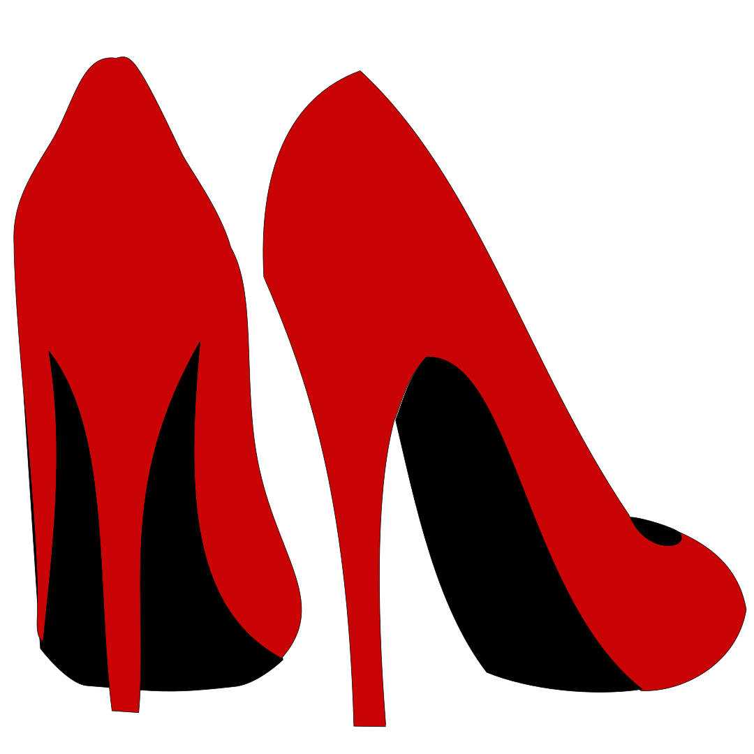 High Heel Shoe Template Within High Heel Shoe Template For Card