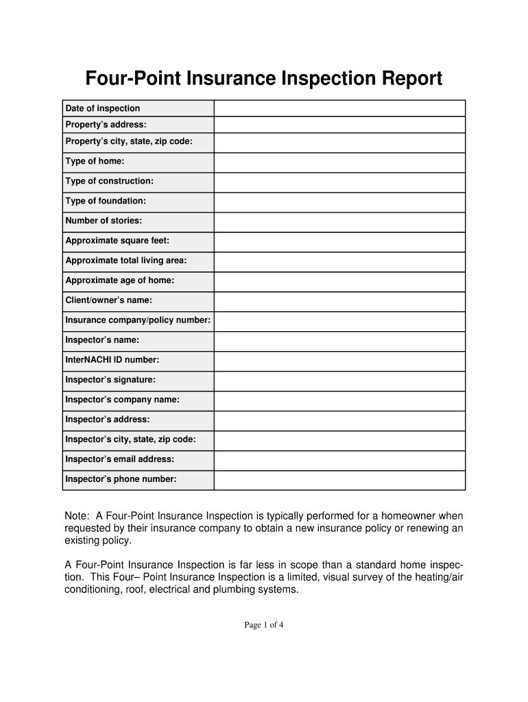 Home Inspection Reports Forms - Fill Online, Printable For Home Inspection Report Template