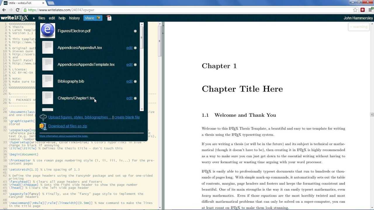 Home – Overleaf For Latex Theses & Dissertations – Libguides For Ms Word Thesis Template