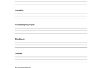 Hospital Debriefing Form Template for Debriefing Report Template