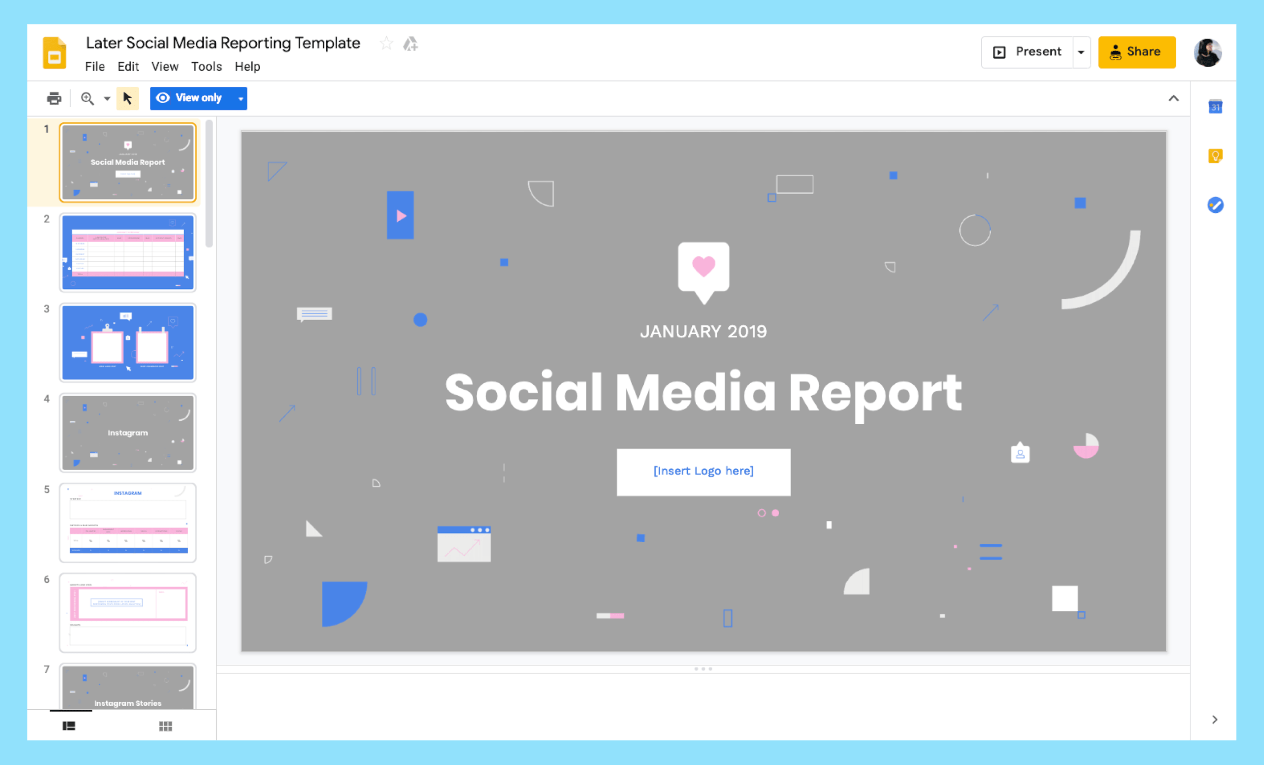 How To Build A Monthly Social Media Report Intended For Weekly Social Media Report Template