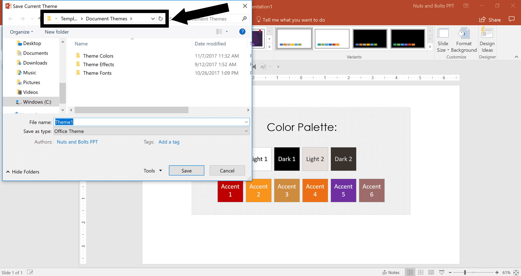 How To Create A Powerpoint Theme (Step By Step) Intended For Save Powerpoint Template As Theme