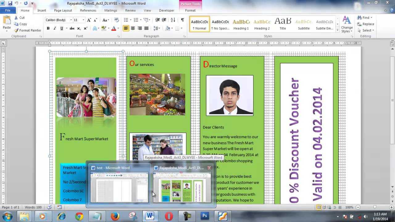 How To Create Brochure Using Microsoft Word Within Few Minutes Inside Brochure Templates For Word 2007