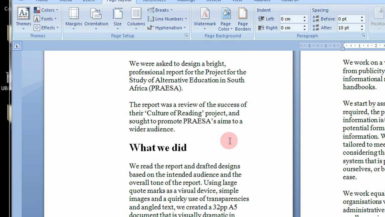 How To Create Printable Booklets In Microsoft Word 2007 & 2010 Stepstep  Tutorial Regarding Booklet Template Microsoft Word 2007