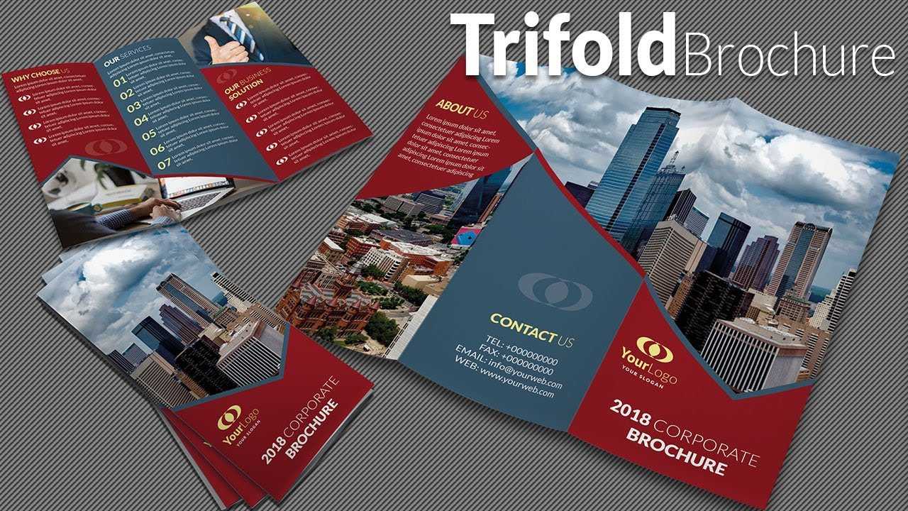 How To Design A Trifold Brochure In Adobe Illustrator Cc 2019 In Adobe Illustrator Tri Fold Brochure Template