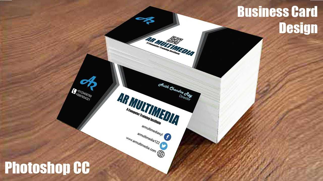 How To Design Business Card In Adobe Photoshop Cc|Graphic Design Business  Cards|Mockup Design Inside Photoshop Cs6 Business Card Template