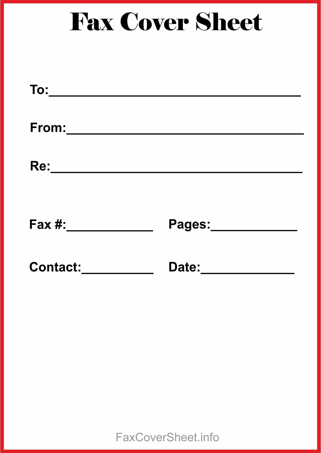 How To Find Blank Fax Cover Sheet Within Microsoft Word Within Fax Template Word 2010