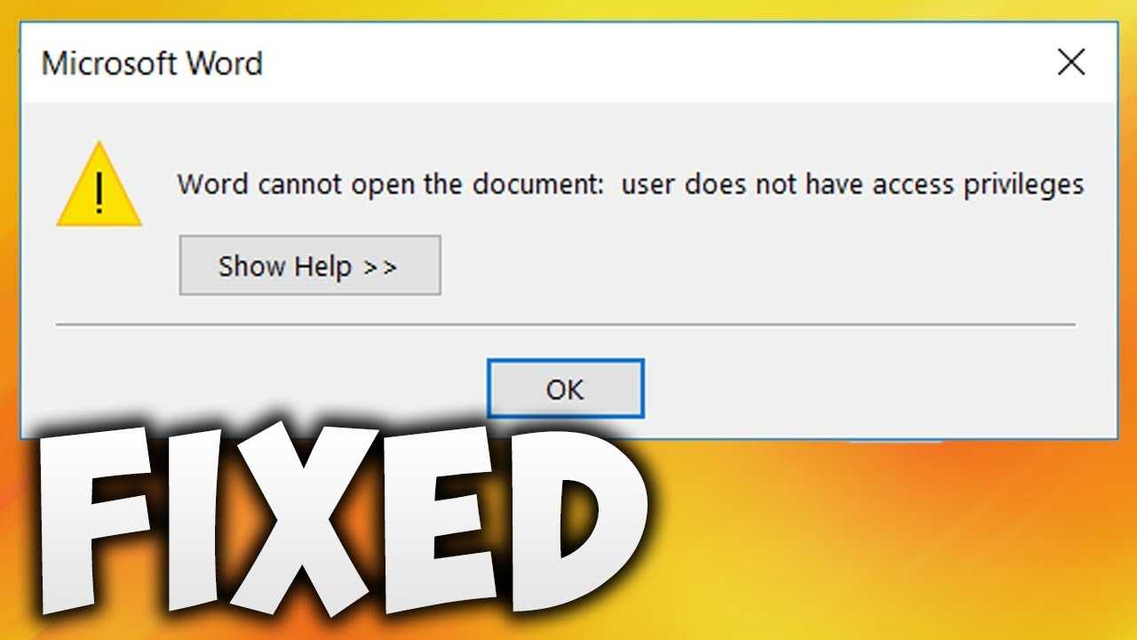 Word Cannot Open This Document Template
