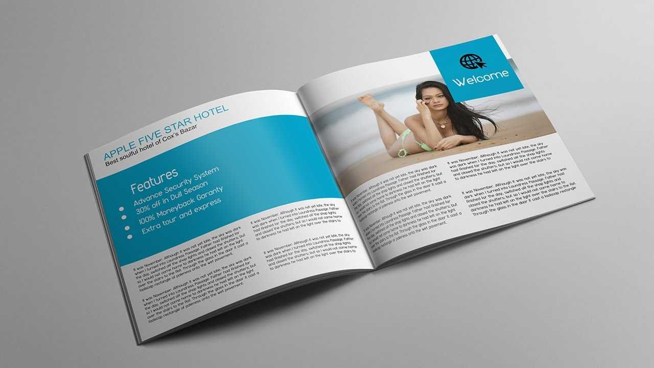 How To Layout Brochure Design | Adobe Illustrator Tutorial Within Adobe Illustrator Brochure Templates Free Download