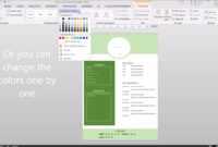 How To Make A Creative Resume In Microsoft Word with How To Create A Cv Template In Word