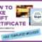 How To Make A Gift Certificate (Free Template Included) Within Gift Certificate Template Publisher