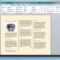 How To Make A Tri Fold Brochure In Microsoft® Word 2007 For Microsoft Word Pamphlet Template