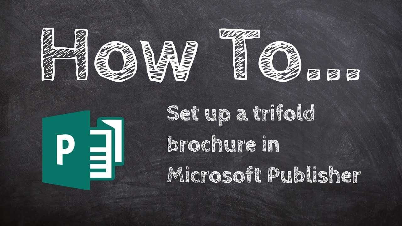 How To Make A Trifold Brochure In Microsoft Publisher Regarding Tri Fold Brochure Publisher Template