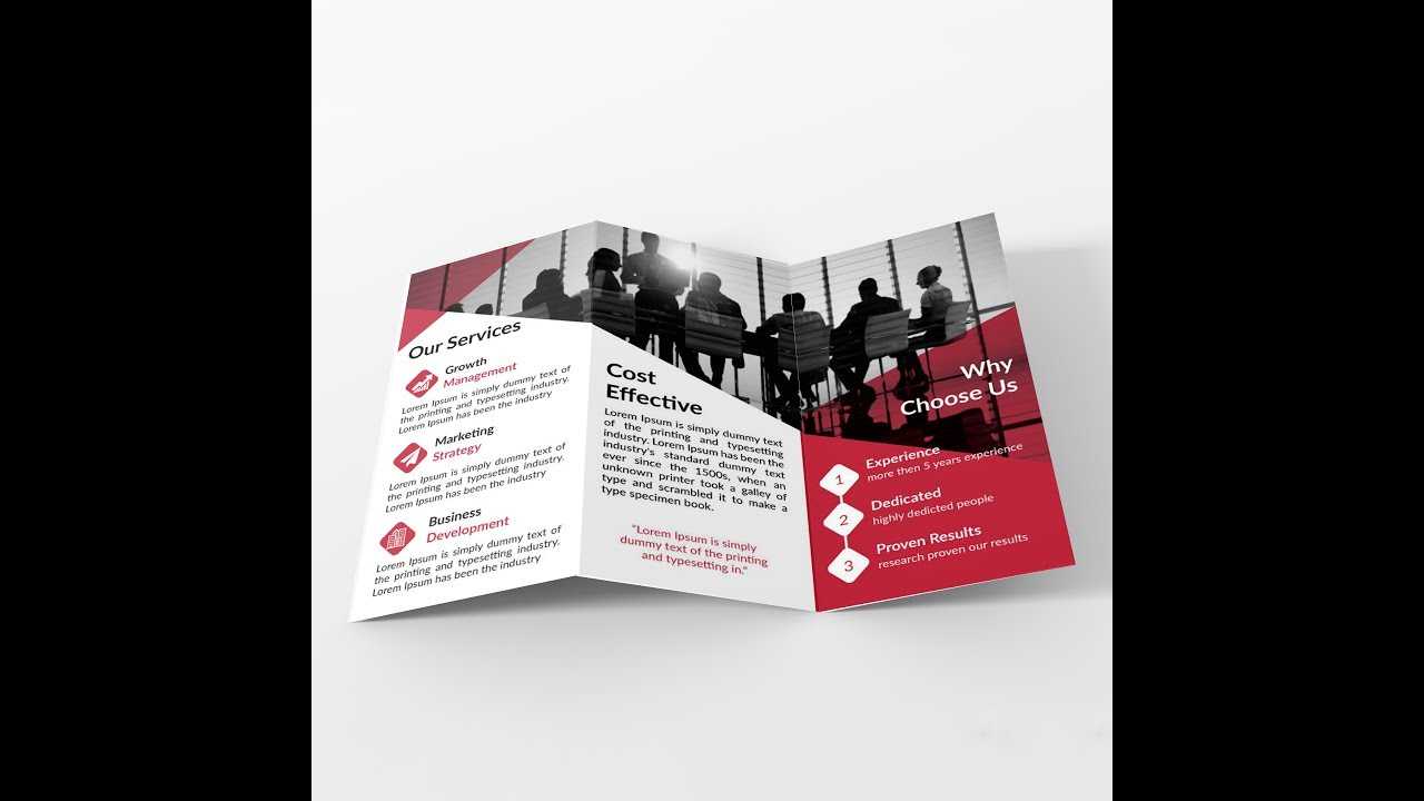 How To Make Tri Fold Brochure Layout In Adobe Illustrator (Bangla) With Adobe Illustrator Tri Fold Brochure Template