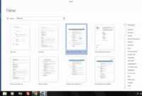 How To Set Up A Resume Template In Word 2013 in Resume Templates Word 2013