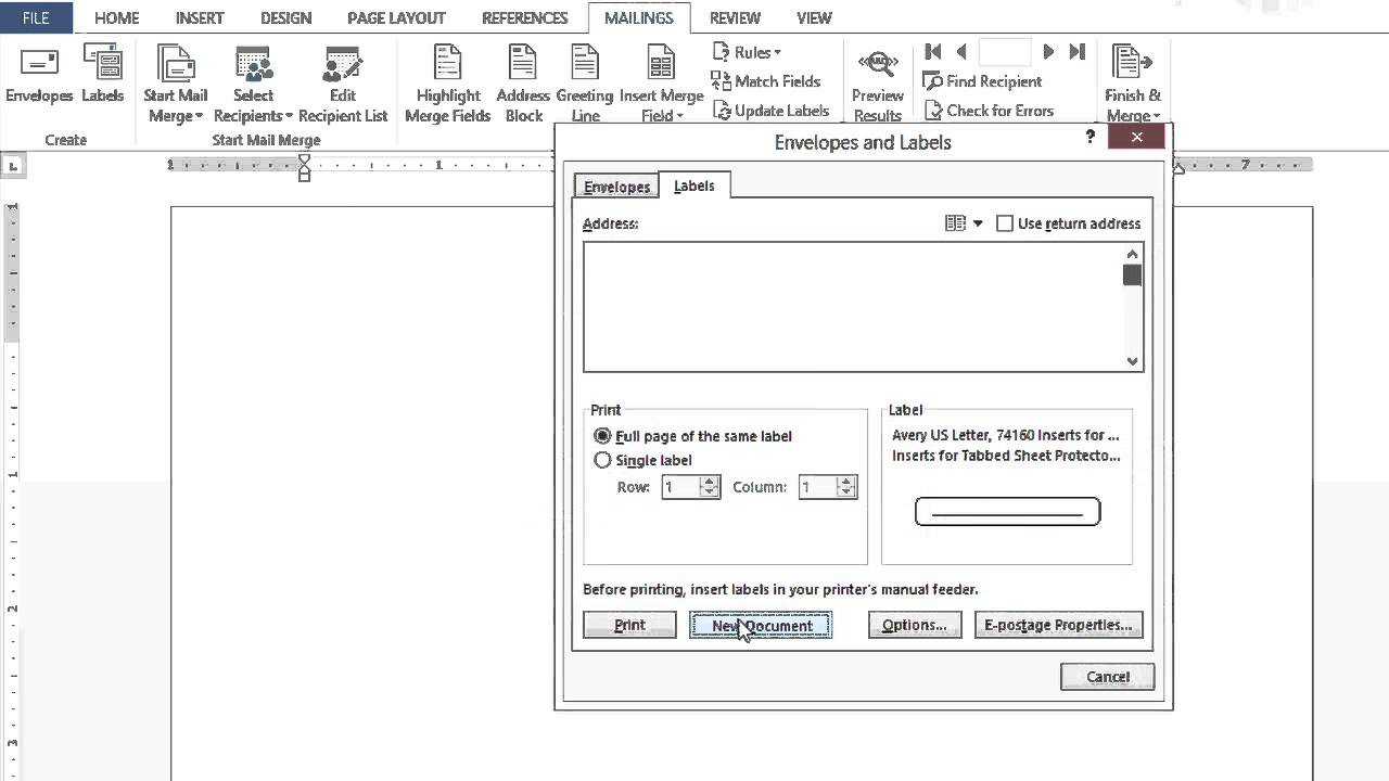 How To Set Up Microsoft Word Documents To Create Tabs & Dividers :  Microsoft Office Lessons Pertaining To 8 Tab Divider Template Word