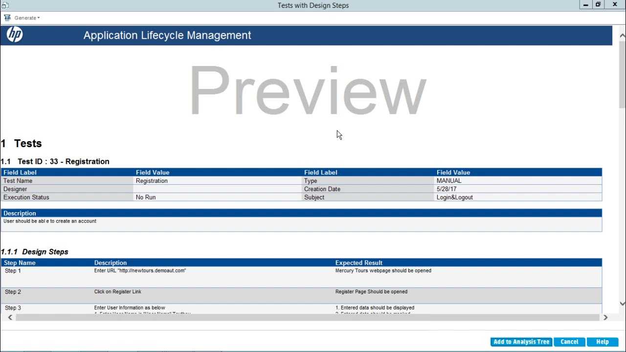 Hp Alm – Test Case Reports With Regard To Test Case Execution Report Template