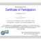 Ideas Collection For Conference Certificate Of Participation Intended For Conference Participation Certificate Template