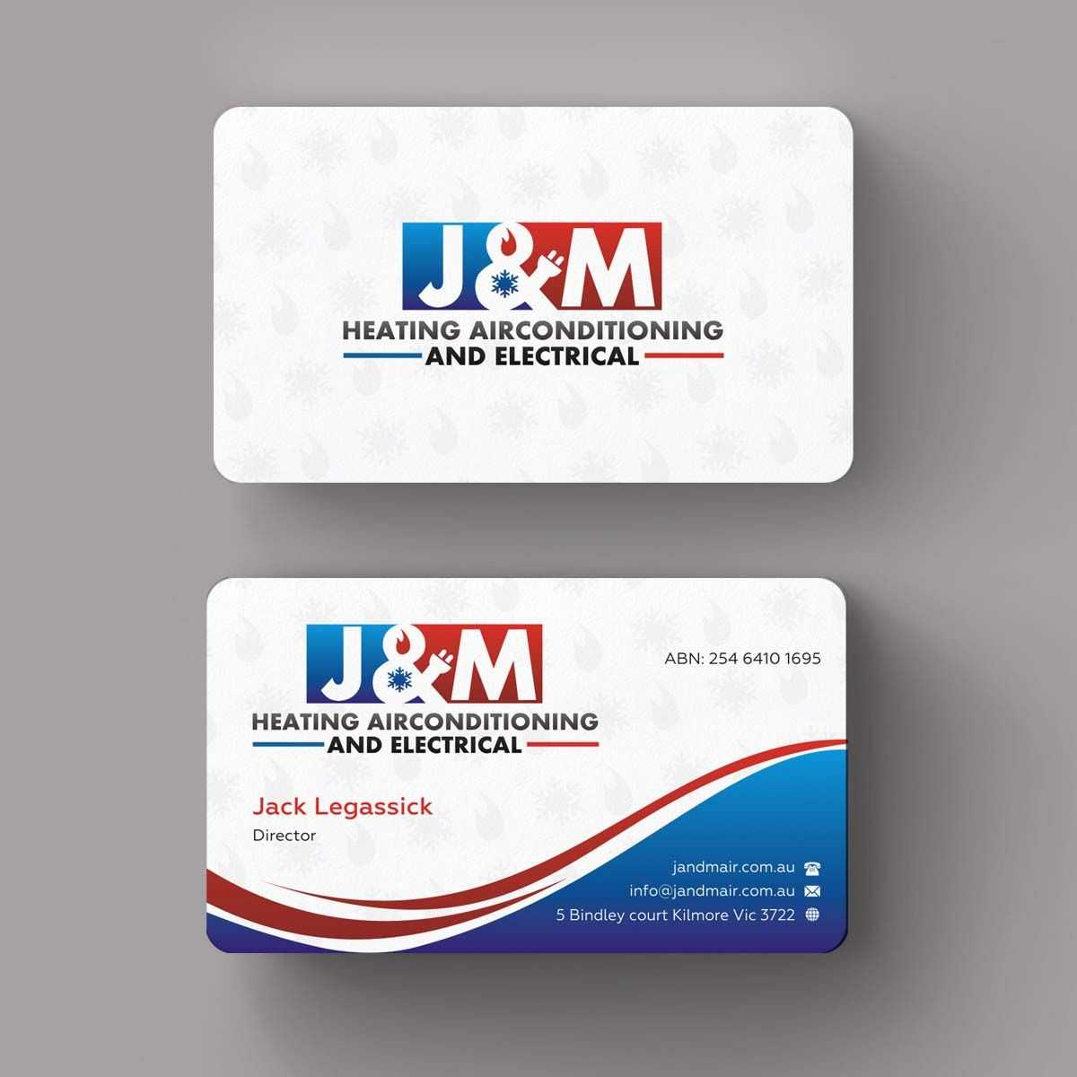 Hvac Business Card Template