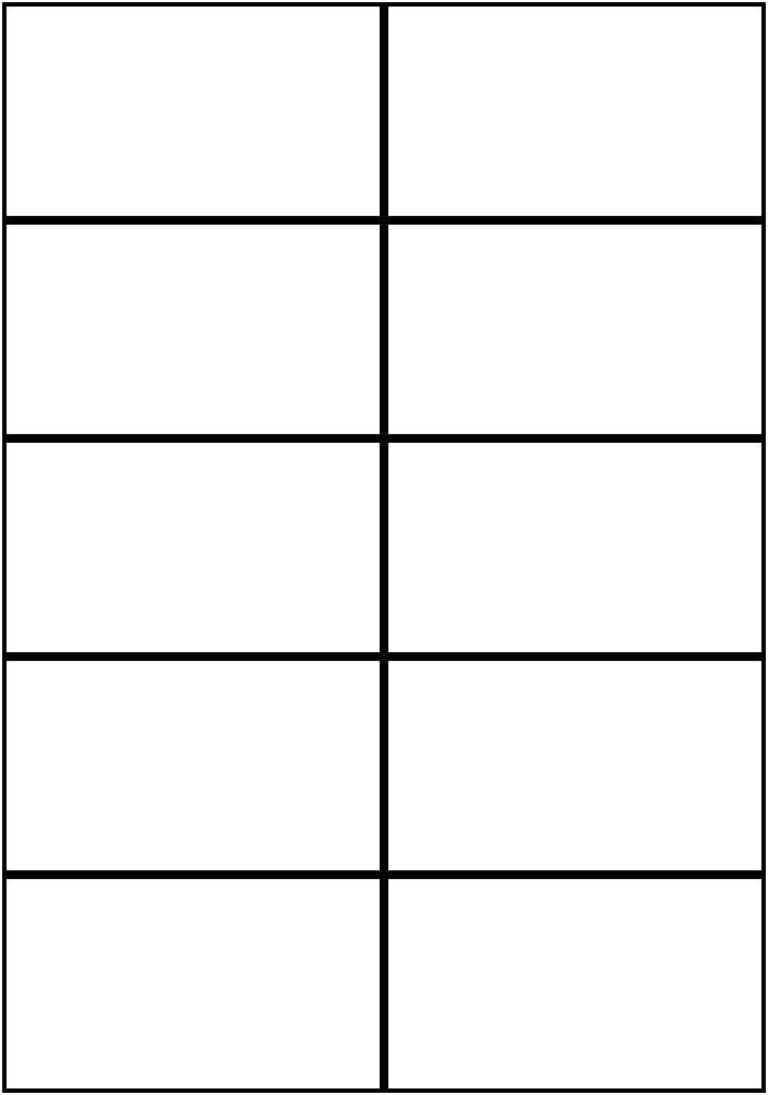 Free Flash Cards Template