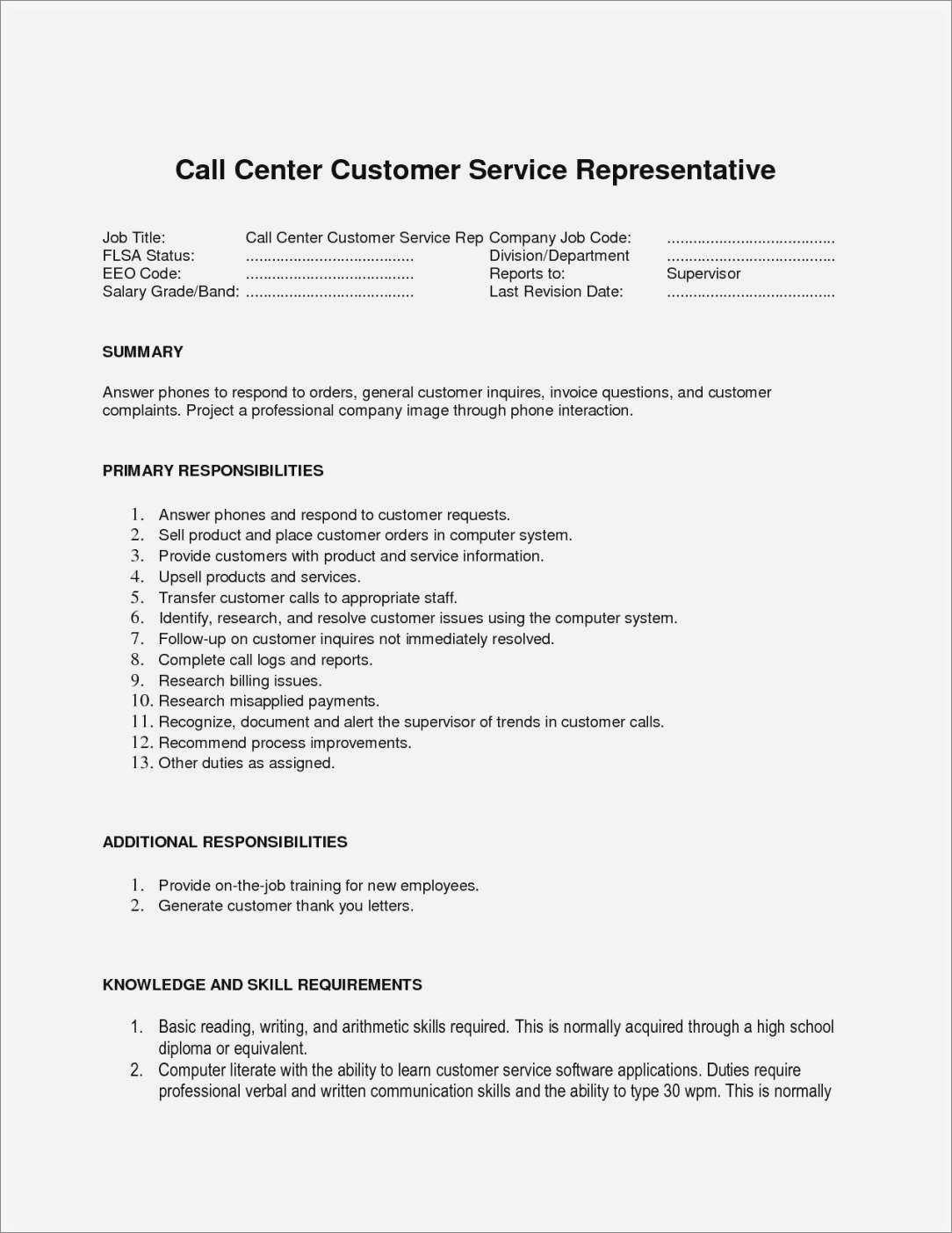 Inbound Call Center Sales Resume – Resume : Resume Templates Pertaining To Sales Rep Call Report Template