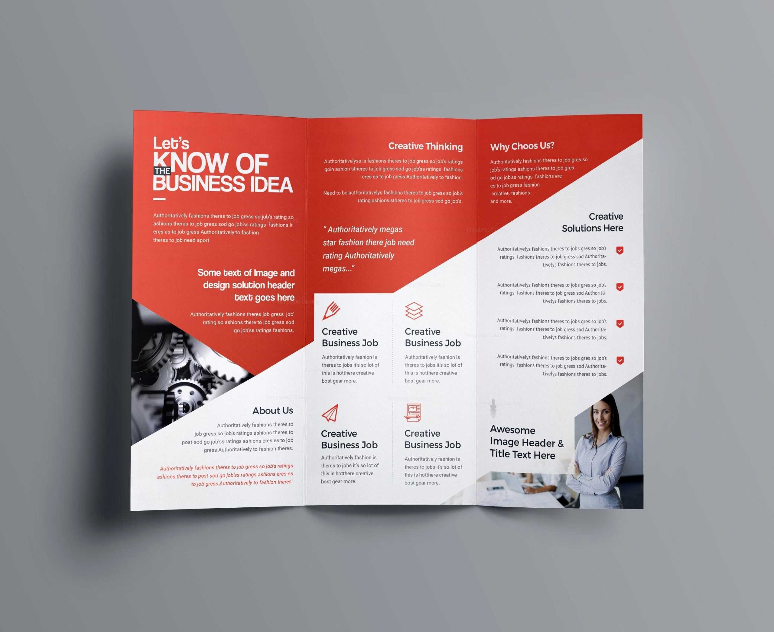 Indesign Bi Fold Brochure Template Free A4 Bifold Download Intended For Free Brochure Template Downloads