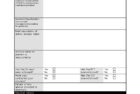 Information Security Incident Report Template | Templates At for Information Security Report Template