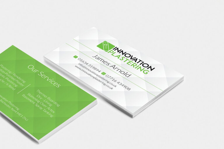 Plastering Business Cards Templates