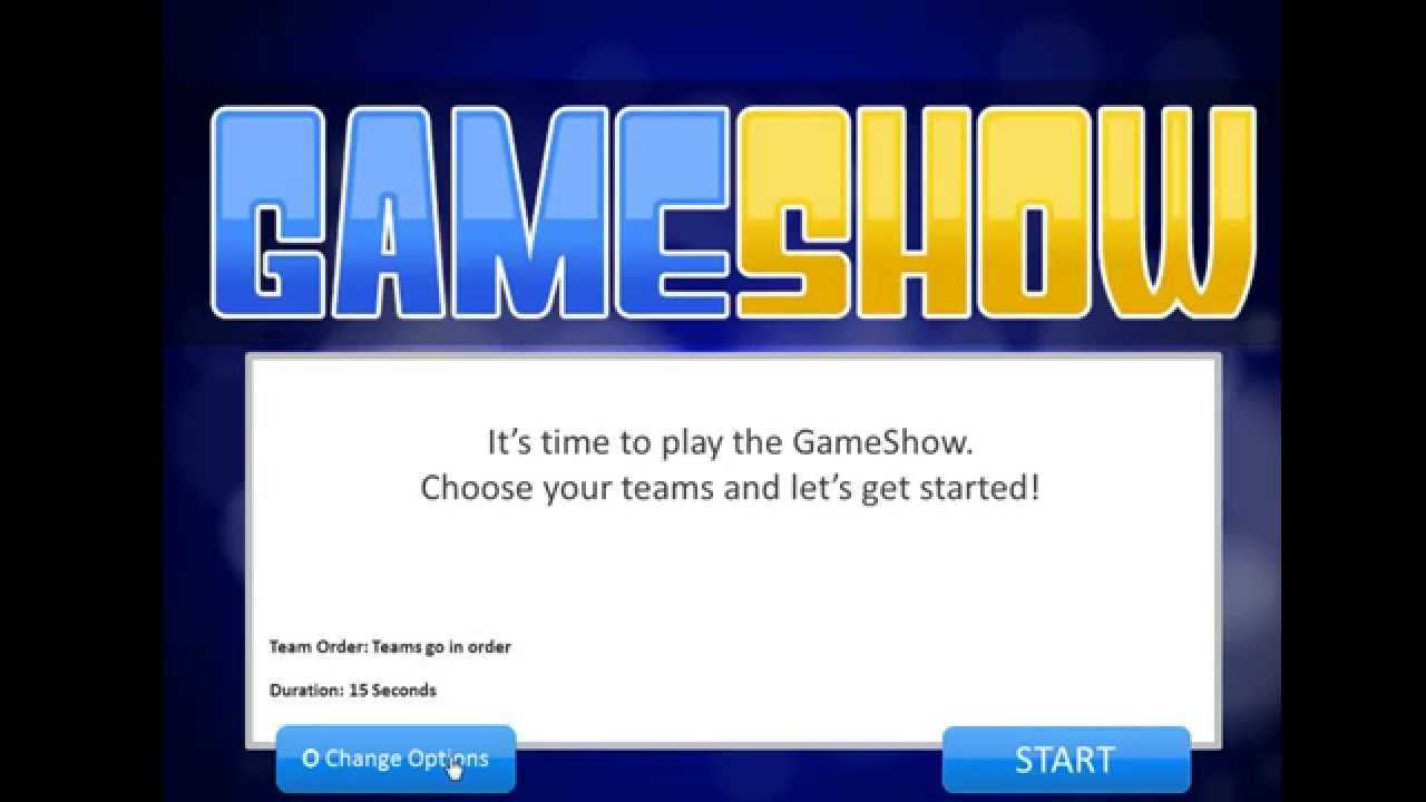 Introduction To The Powerpoint Gameshow Template With Regard To Quiz Show Template Powerpoint