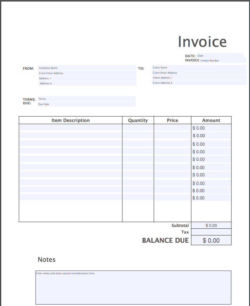 Invoice Template Pdf | Free Download | Invoice Simple With Regard To Free Downloadable Invoice Template For Word
