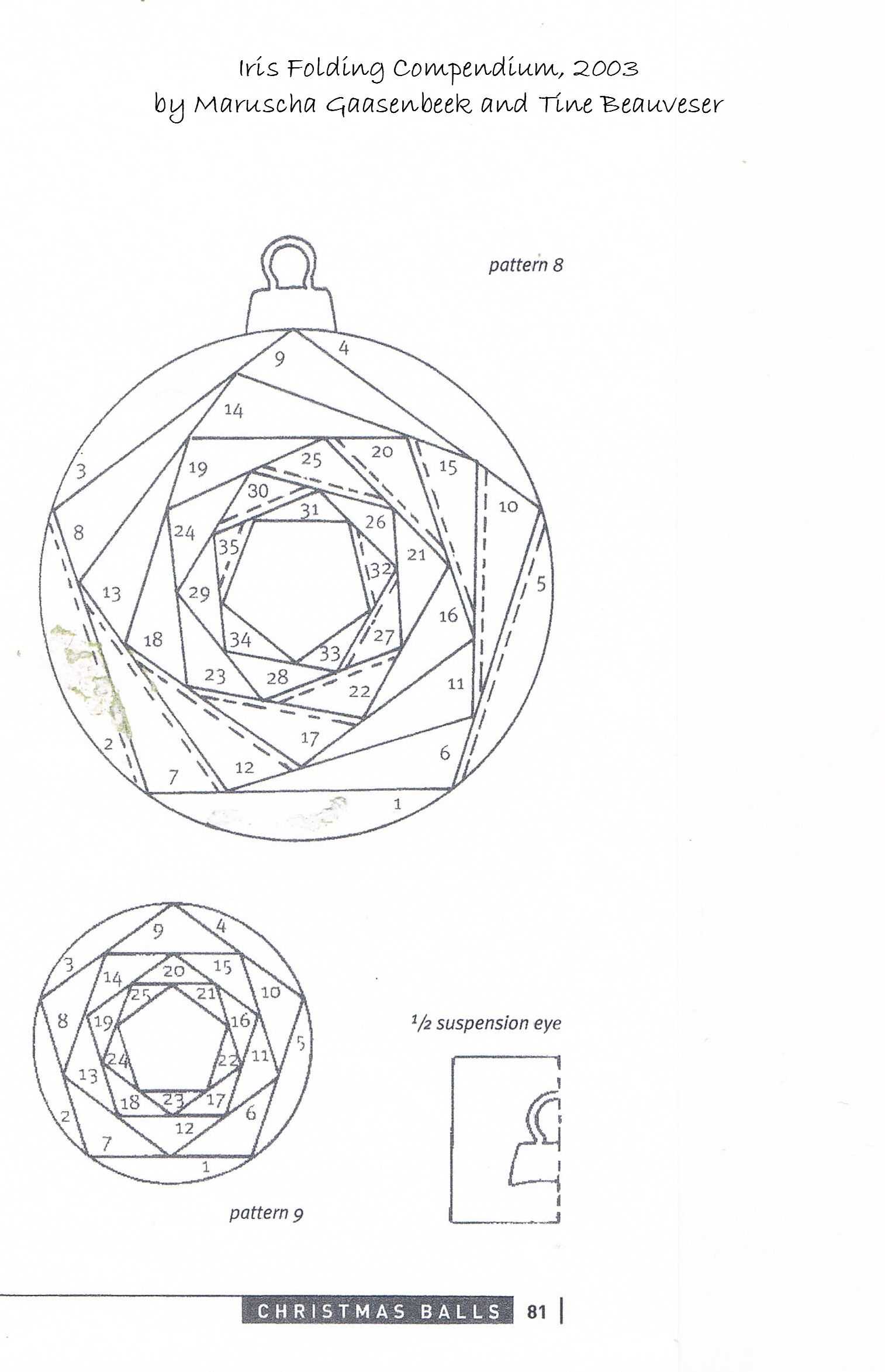 Iris Folding Patterns Free Printables |  Made Using A Inside Iris Folding Christmas Cards Templates