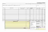 Irs Per Diem Expense Report And Per Diem Tracking inside Per Diem Expense Report Template