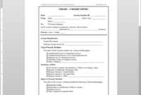 It Incident Report Template | Itsd108-1 for It Incident Report Template