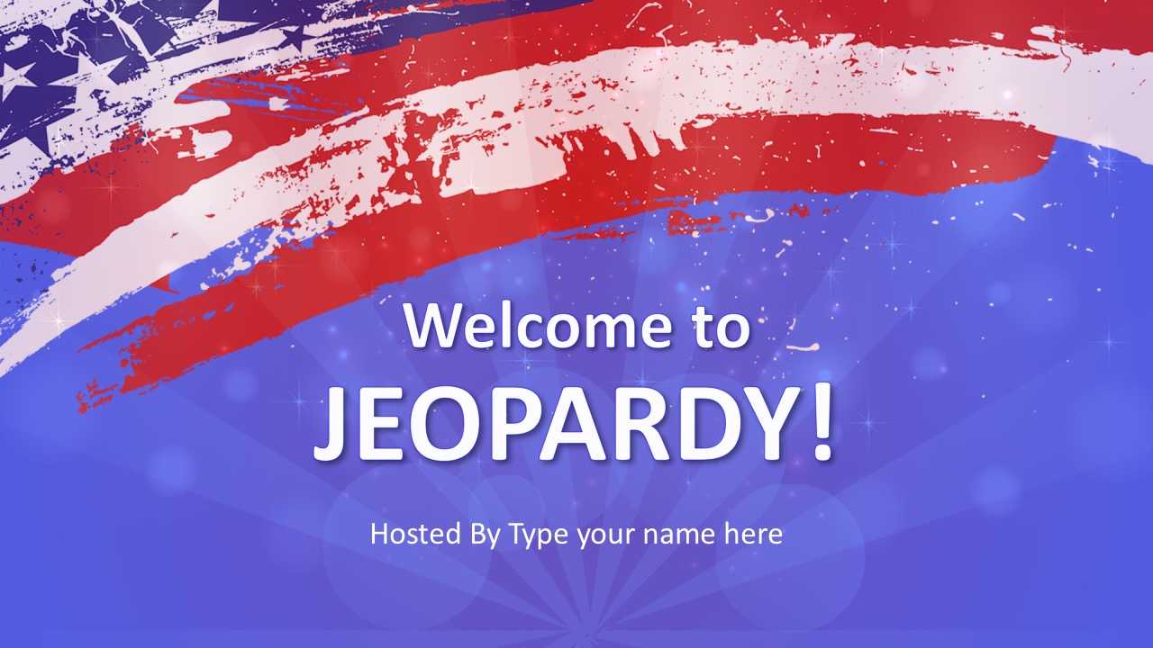 Jeopardy Game Powerpoint Templates Pertaining To Quiz Show Template Powerpoint