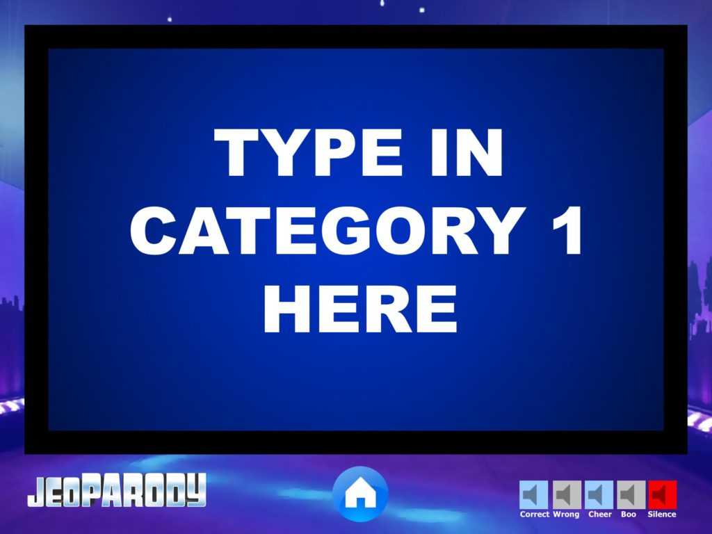 Jeopardy Powerpoint Template Free Game Youth Downloadsyouth With Regard To Jeopardy Powerpoint Template With Score