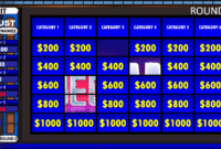 Jeopardy! | Rusnak Creative Free Powerpoint Games intended for Jeopardy Powerpoint Template With Score
