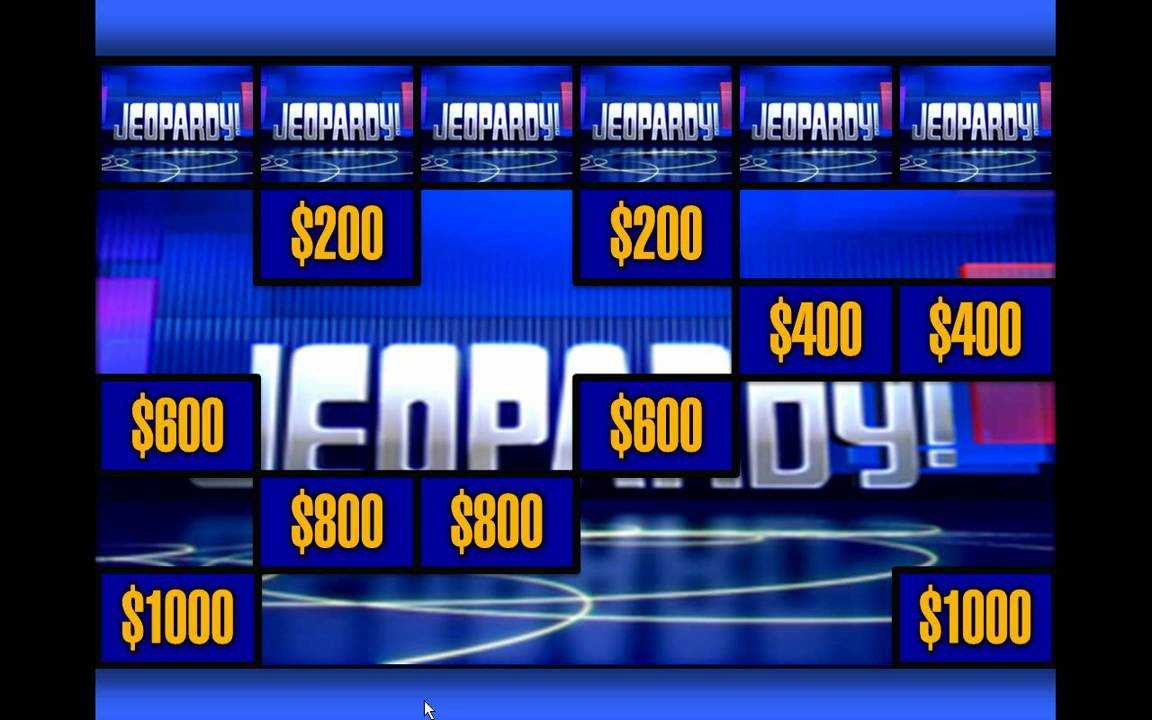 Jeopardy Template Ppt Sample | Get Sniffer With Jeopardy Powerpoint Template With Sound