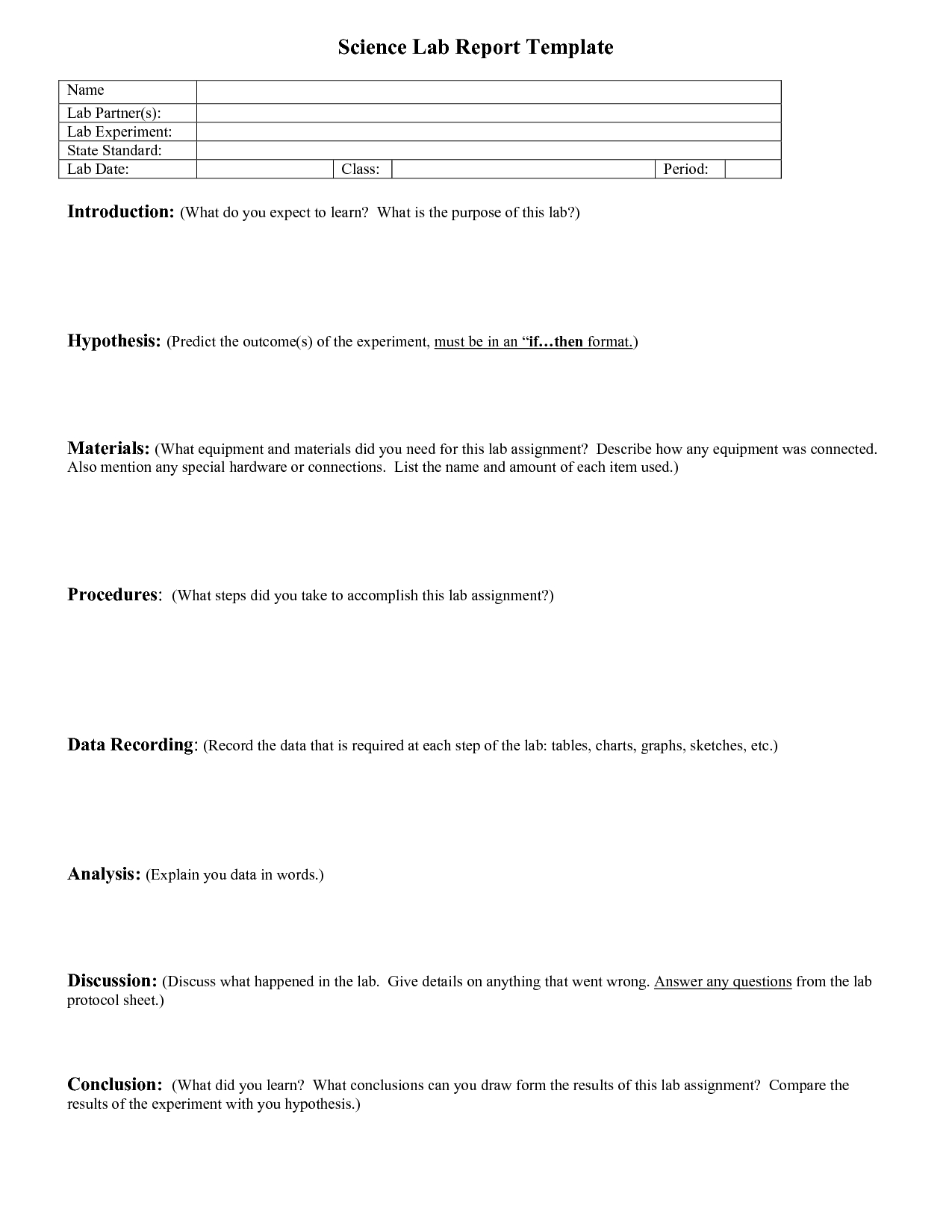 Lab Template – Magdalene Project In Lab Report Template Middle School