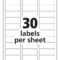 Label Template 21 Per Sheet Word – Atlantaauctionco Intended For Word Label Template 21 Per Sheet
