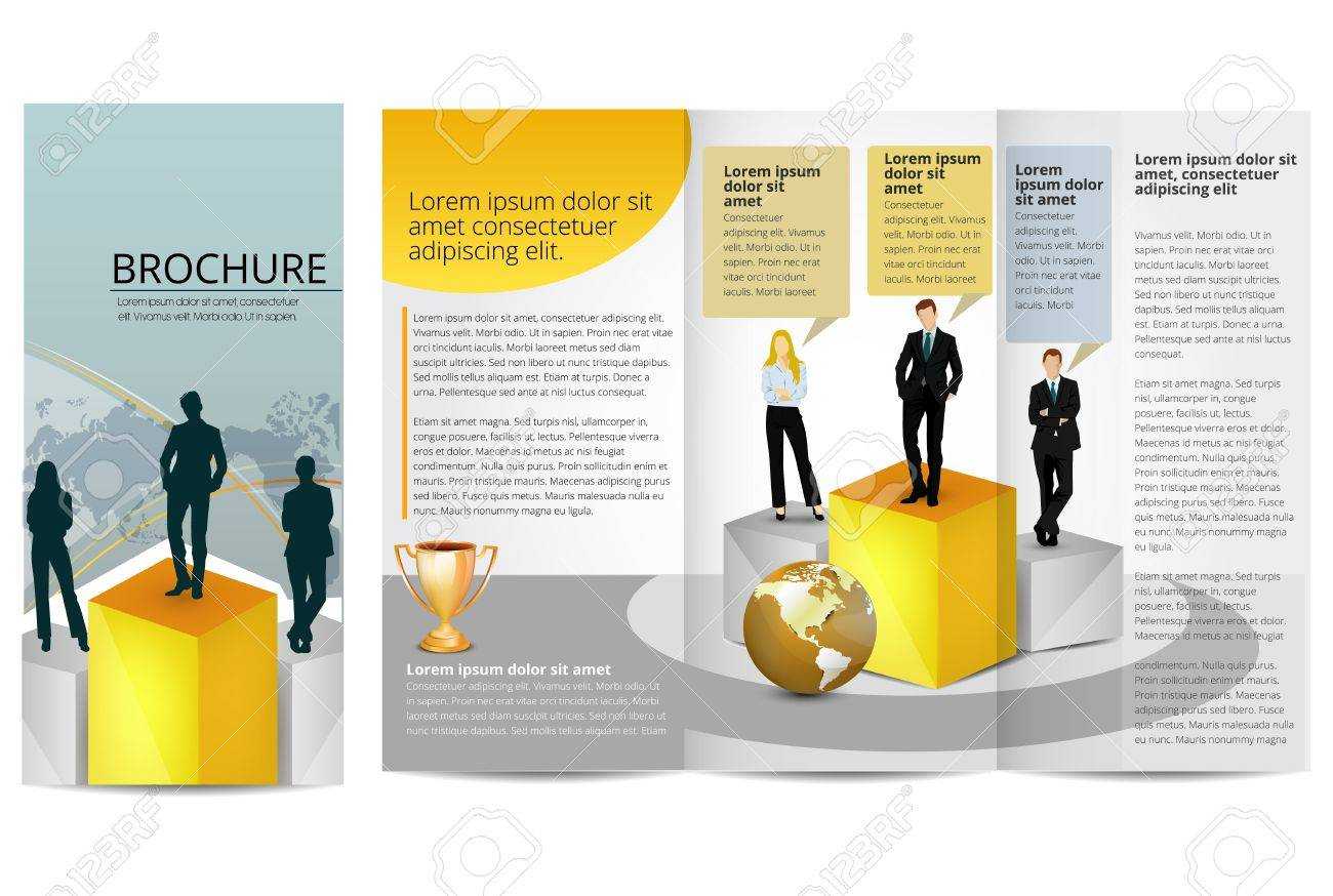 Leadership Training Progress Brochure Template Intended For Training Brochure Template