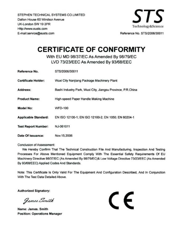 Letter Of Conformity Template Pertaining To Certificate Of Conformity