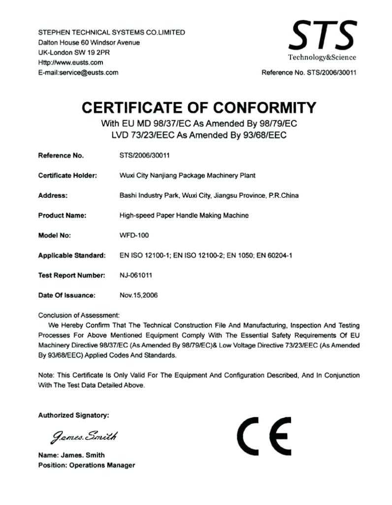 Letter Of Conformity Template Pertaining To Certificate Of Conformity Template