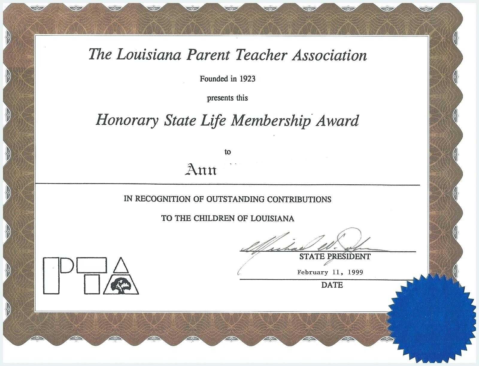 Life Membership Certificate Template – Axialsheet.co In Life Membership Certificate Templates