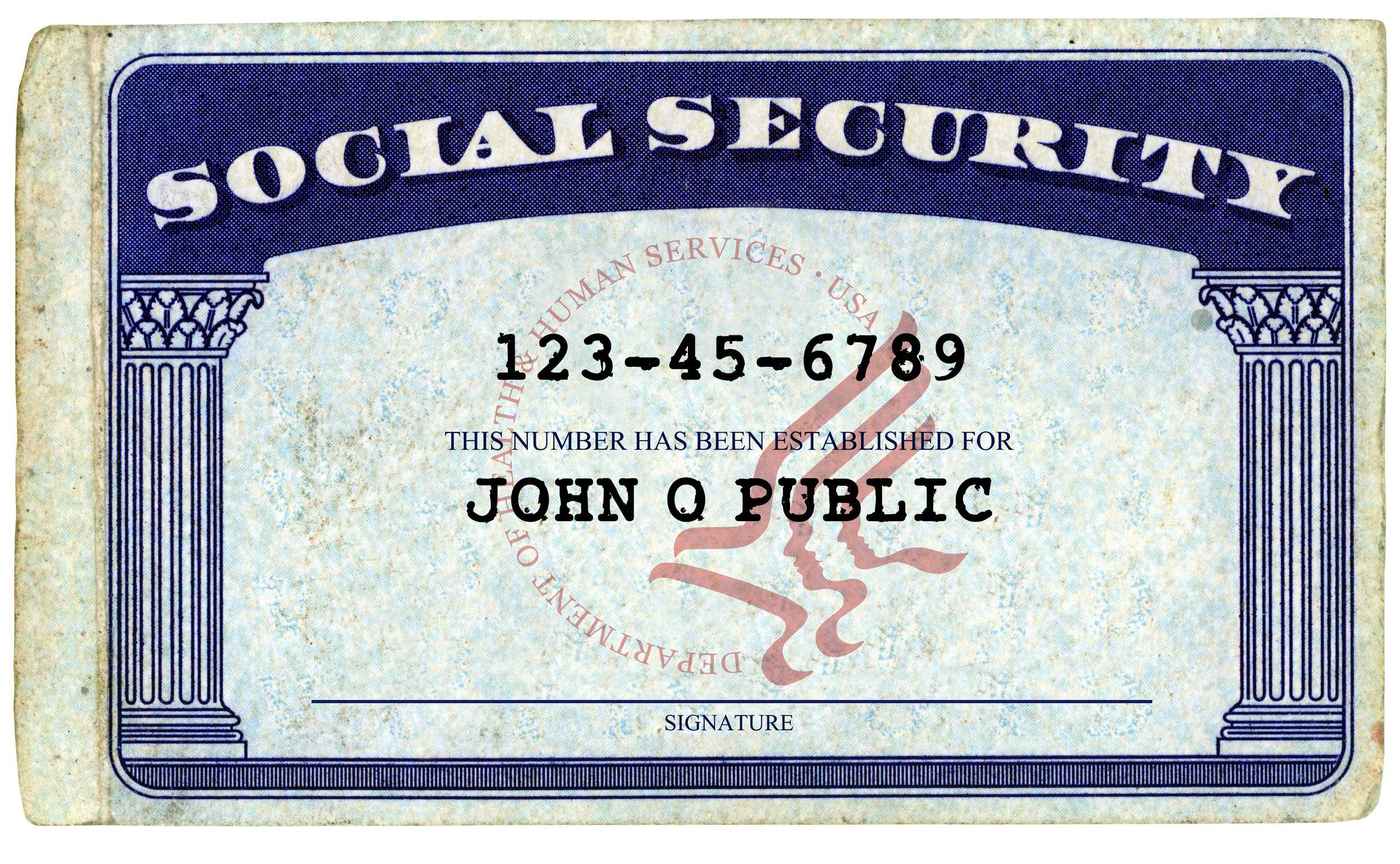 Lost Your Social Security Card? You Might Now Be Able To Get For Social Security Card Template Psd