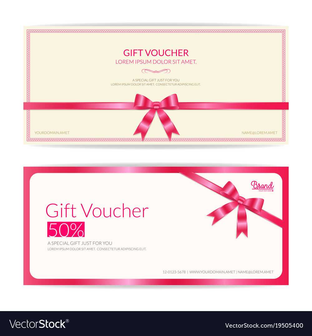 Love Theme Gift Certificate Voucher Gift Card Or Intended For Gift Certificate Log Template
