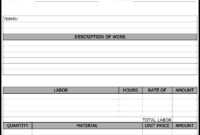 Maintenance Repair Job Card Template - Microsoft Excel intended for Job Card Template Mechanic