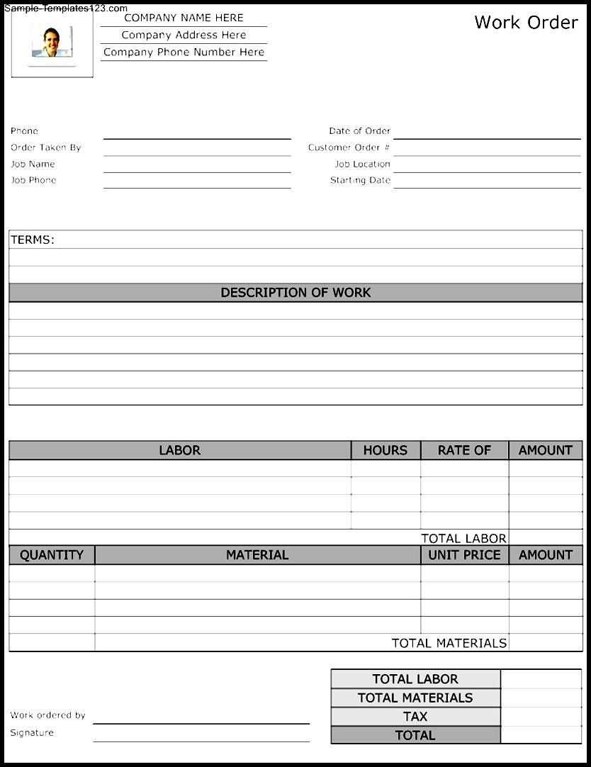 Maintenance Repair Job Card Template – Microsoft Excel Intended For Job Card Template Mechanic