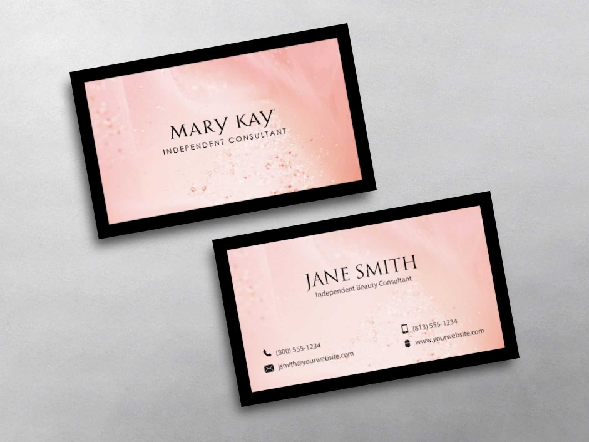 Mary Kay Business Cards Templates Free