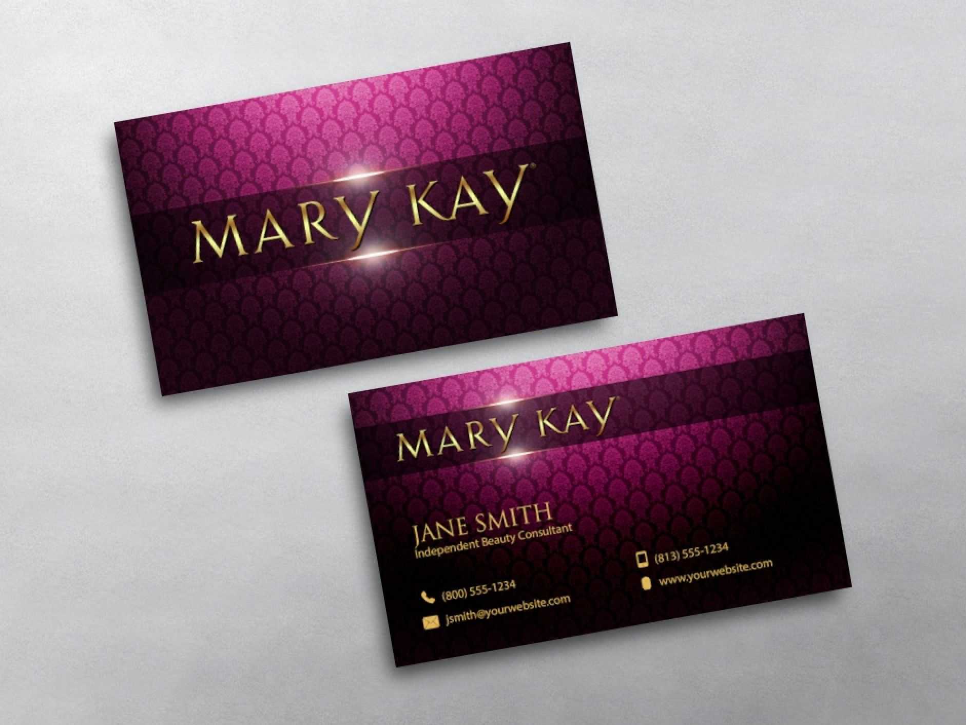 Mary Kay Business Cards In 2019 | Mary Kay, Free Business With Regard To Mary Kay Business Cards Templates Free