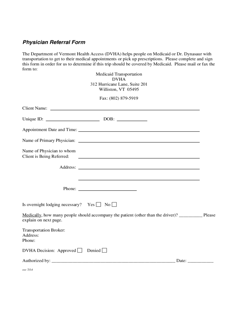 Medical Referral Form – 2 Free Templates In Pdf, Word, Excel Inside Referral Certificate Template
